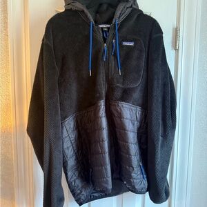 Patagonia Men’s Re-Tool Hybrid Fleece Hoody